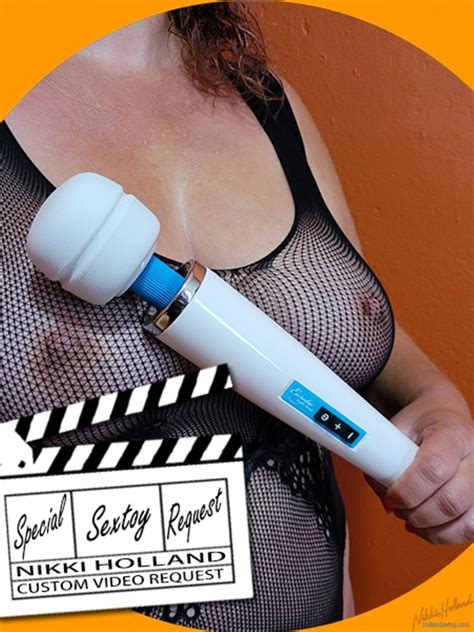 Horny Nikki Holland Shows Off Her Collection Of Sex Toys Photos