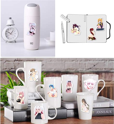 Buy 100 Pcs Sexy Girl Anime Stickers For Adults Cute Lady Loli Bunny Girl Hentai Waifu Fashion