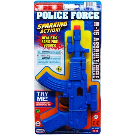 Police Force Toy Gun With Realistic Gun Sounds Gasstationwholesale
