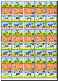 Bogen Spielbriefmarken zum ausdrucken | Briefmarken, Ausdrucken, Poster