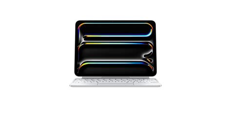 Magic Keyboard für 11" iPad Pro (M4) - Russisch - Weiß - Apple (DE)