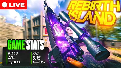 🔴 Live Best Rebirth Stream On Yt 🔥 5 Kd Rebirth Island Warzone