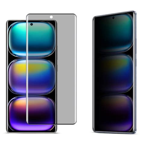 For Infinix Hot 50 Pro 4G Imak 3D Curved Privacy Full Screen Tempered Glass Film