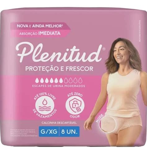 10x Calcinha Descartável Feminina Pós Parto Nude Plenitud Fe Frete grátis
