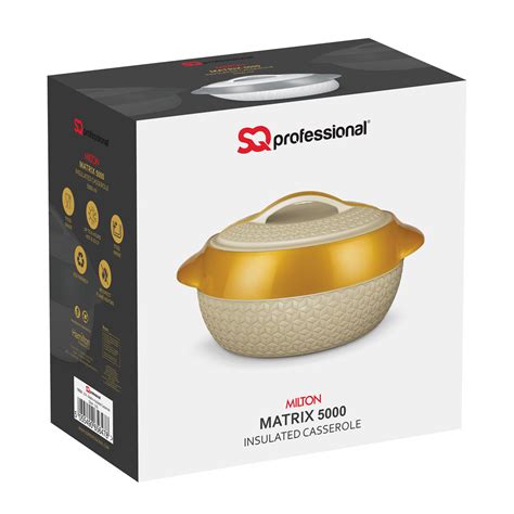Sq Professional Matrix Insulated Hot Pot Gold L