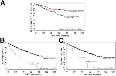 A The Prognostic Significance Of MiR 126 Expression In CcRCC Patients