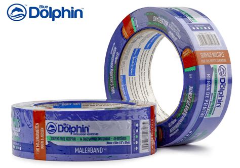 ᐉ Стрічка-скотч малярна Blue Dolphin Special Blue 38 мм х 50 м 14 днів ...