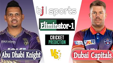 Ilt Abu Dhabi Knight Riders Vs Dubai Capitals Eliminator