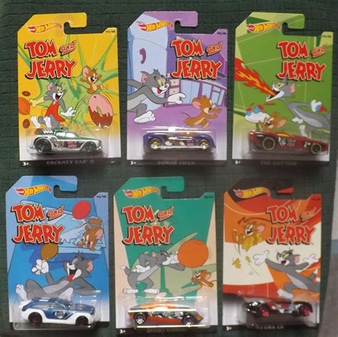 Hot Wheels Tom Jerry Complete Set