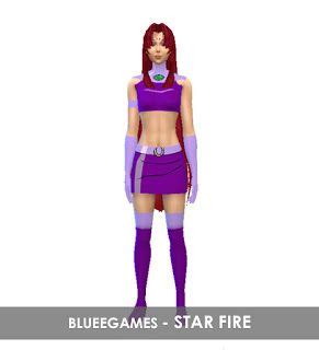 Teen Titans Star Fire Sim Blueegames Teen Titans Starfire Teen