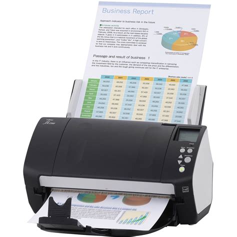 Fujitsu Fi 7160 600 Dpi ADF Automatic Document Feeder Scanner Upto