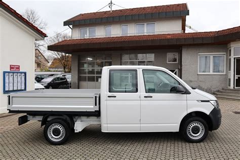 VW T6 1 Pritsche DoKa LR Klima AHK ZGG Tageszulassung 000095