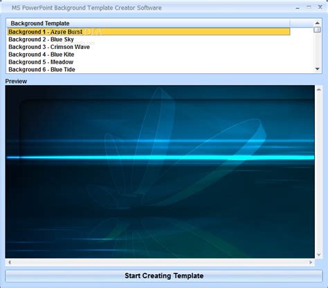 ms powerpoint background template creator software  softpedia