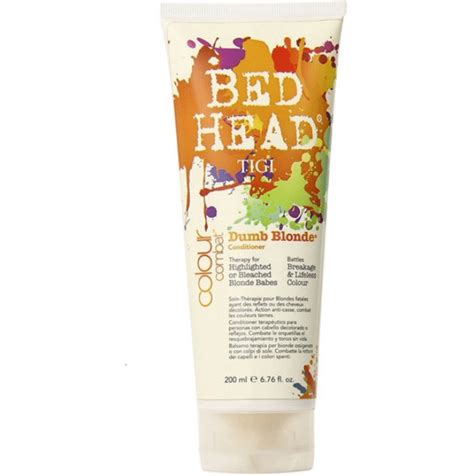 Colour Combat Dumb Blonde Conditioner Soin Cheveux Blonds Tigi Bed Head Ml Mickael Pi Gay