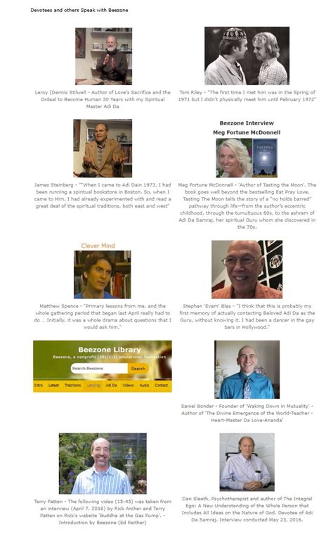 Adi Da 101 Beezone Articles On Adi Da Samraj Beezone Library
