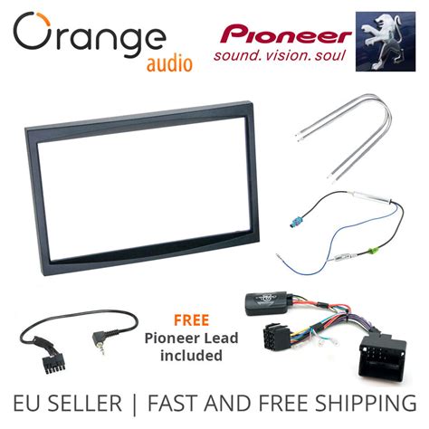 Peugeot 207 307 Fitting kit & Steering Wheel Adaptor CTSPG007.2 Pioneer ...