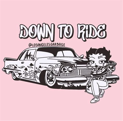 chicano art betty boop tattoos  chicano drawings