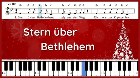 Stern Ber Bethlehem Zeig Uns Den Weg Text Und Noten Piano Youtube