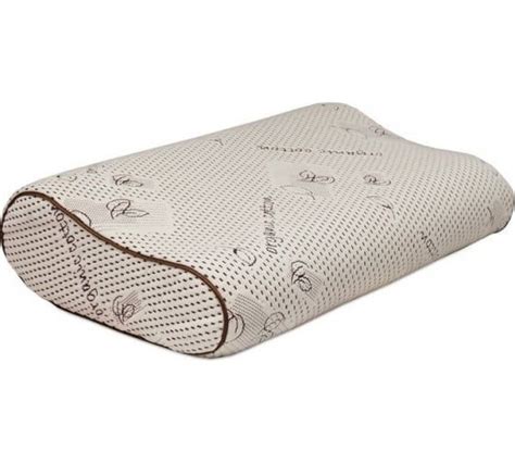 Анатомическая подушка AMBESONNE с валиками и чехлом из органического ...