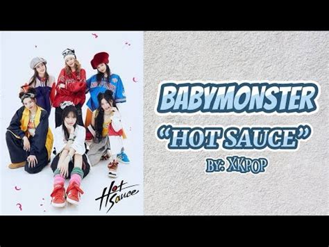 Babymonster Hot Sauce Lyrics Video Youtube