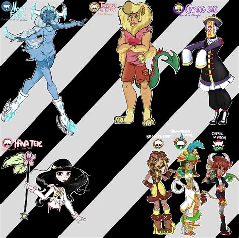 Monster High Oc Collection By Bunnybun Chan On Deviantart