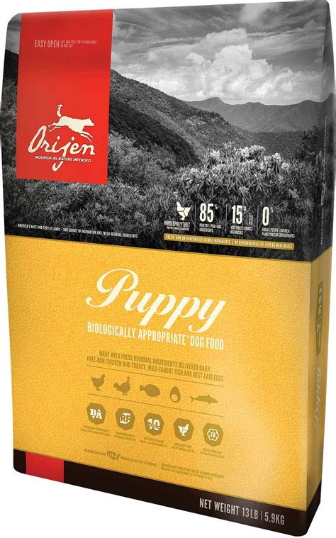 Orijen Puppy Review - Dry Puppy Food - Pet Food Reviewer