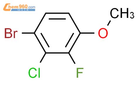 1 溴 2 氯 3 氟 4 甲氧基 苯CAS号909122 27 6 960化工网