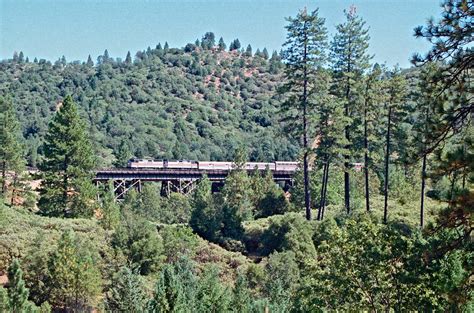 Amtrak Westbound California Zephyr On The Donner Pass Li Flickr