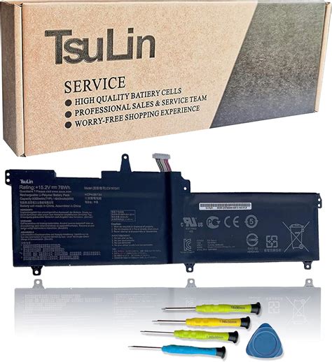 Amazon TsuLin C41N1541 Laptop Battery Compatible With Asus Rog