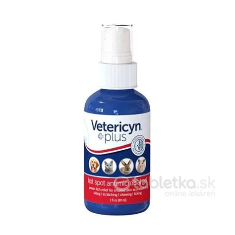Vetericyn Hot Spot Spray Antimikrobial Gel Ml Etabletka
