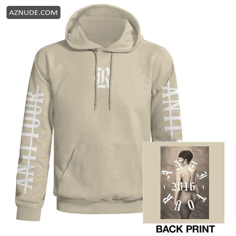 Rihanna Nude For Anti World Tour Merchandise AZNude