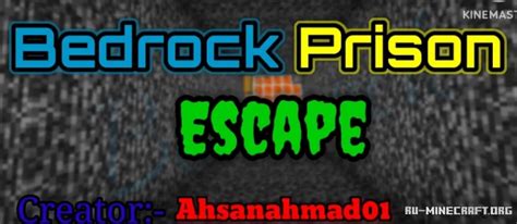 Скачать Impossible Bedrock Prison Escape Map для Minecraft