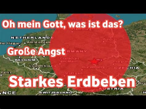 Aktuelle Nachrichten Ein starkes Erdbeben erschütterte Deutschland