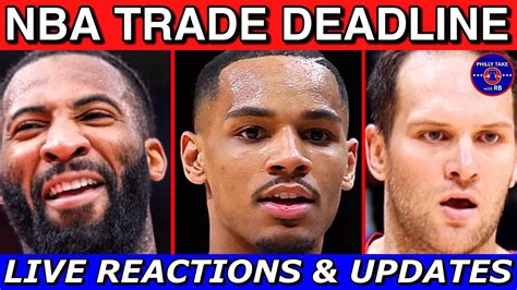 NBA Trade Deadline LIVE Reactions, News, & Updates! - YouTube