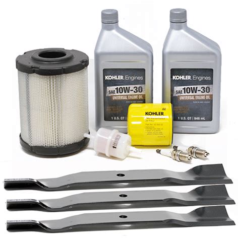 Spartan Tune Up Kit With Kohler Confidant Engine Mower Shop Products