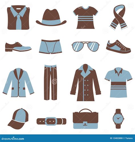 Men Fashion Icons Royalty Free Stock Photos - Image: 13402888
