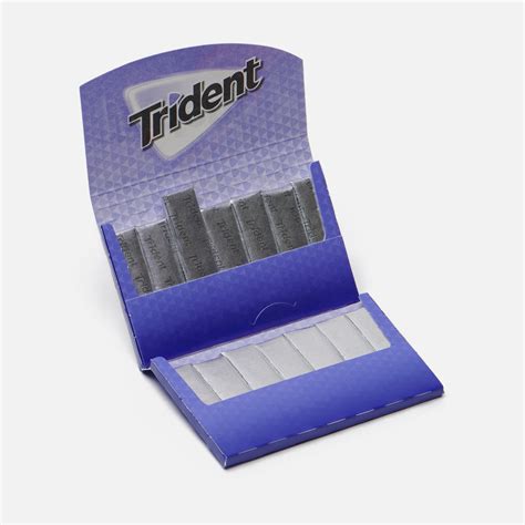 Жевательная резинка Trident Wild Blueberry Twist 14 Sticks, 012546011662