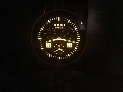 Händler Werbe Display RADO DIASTAR Swiss Watches Beleuchtet Kaufen