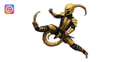 Scorpion Mortal Kombat Fuck You Emoji AI Emoji Generator
