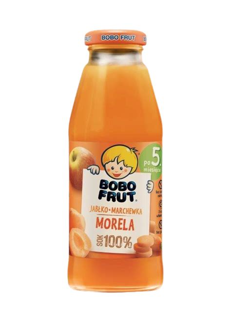 Sok 100 Bobofrut Jabłko Marchew Morela 5mc 300ml Food Plus Shop online