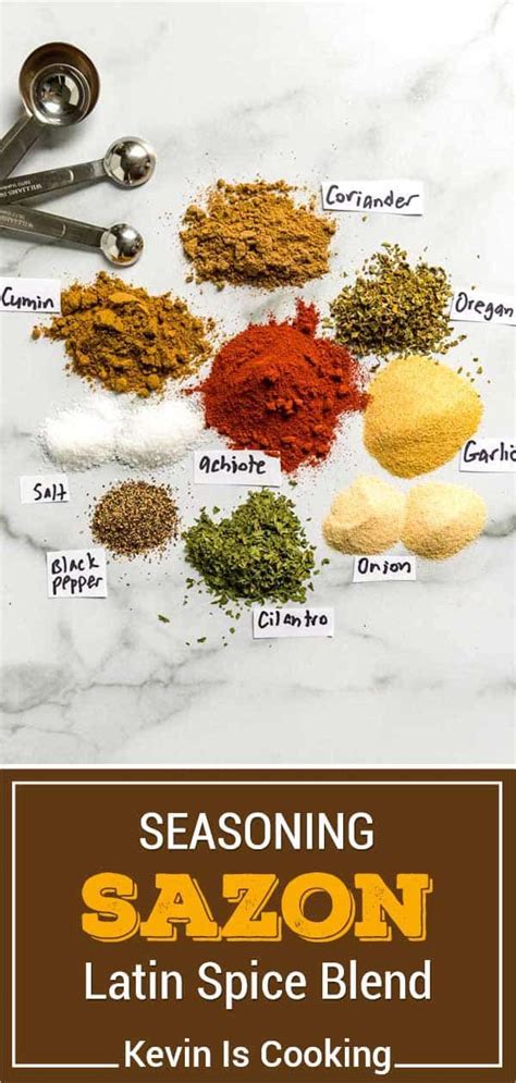 Sazon Seasoning Is A Spice Mix That Adds Beautiful Color And Warm