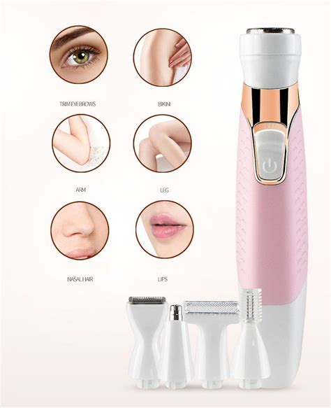 Women Bikini Trimmer In Woman Electric Shaver Rechargeable Epilator Lady Hair Painless