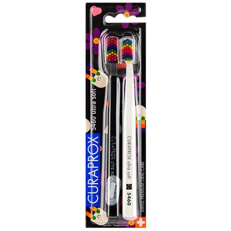 Набор зубных щеток CURAPROX CS 5460 ultra soft Happy Lil Teeth, 2 шт ...