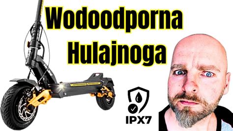 Pierwsza Wodoodporna Hulajnoga Elektryczna Hiley Tiger 10v4 YouTube