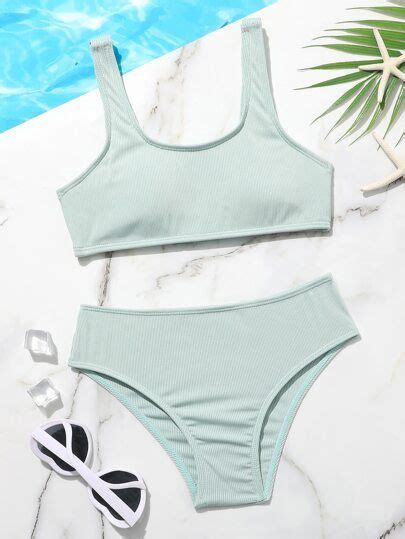 Girls Rib Bikini Swimsuit Artofit