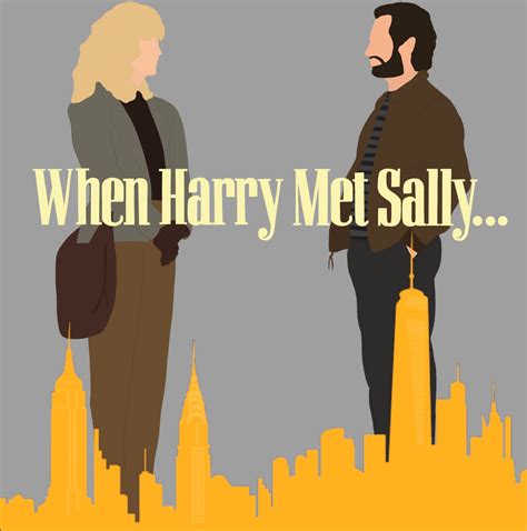 When Harry Met Sally Movie Poster Resin Coaster - Etsy