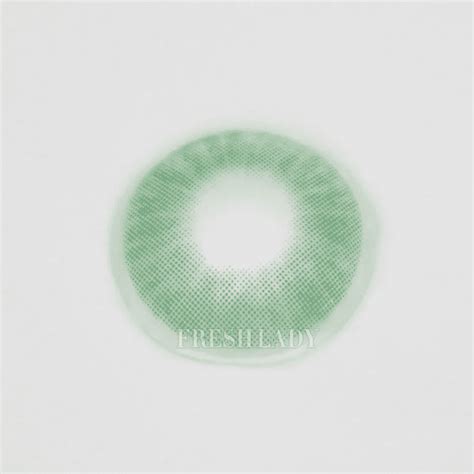 Freshlady Verde Green Coloured Contact Lenses Yearly