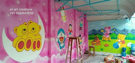 School Wall Painting For Decoration At ₹ 60square Feet In Pune Id