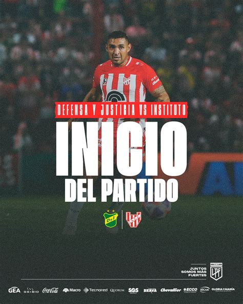 Instituto Acc On Twitter Inicio Del Partido Ligaafa Defensa