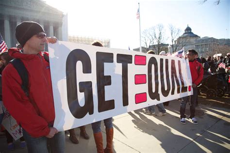 Same Sex Marriage Demonstrations At The Supreme Court March Religion Ethics